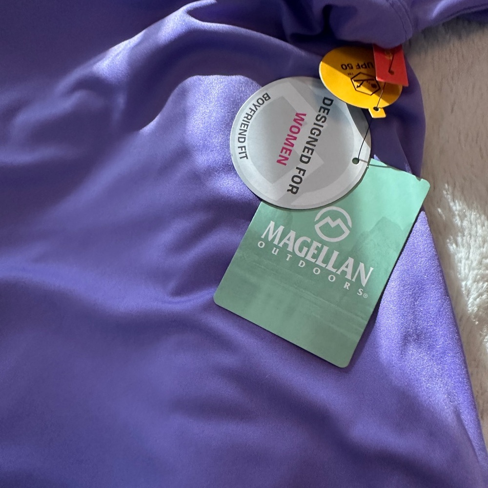 Magellan Purple Long Sleeve Shirt - Picture 3 of 3